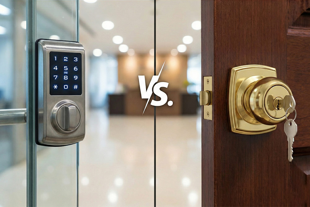 Key Code Lock vs Mechanical Lock